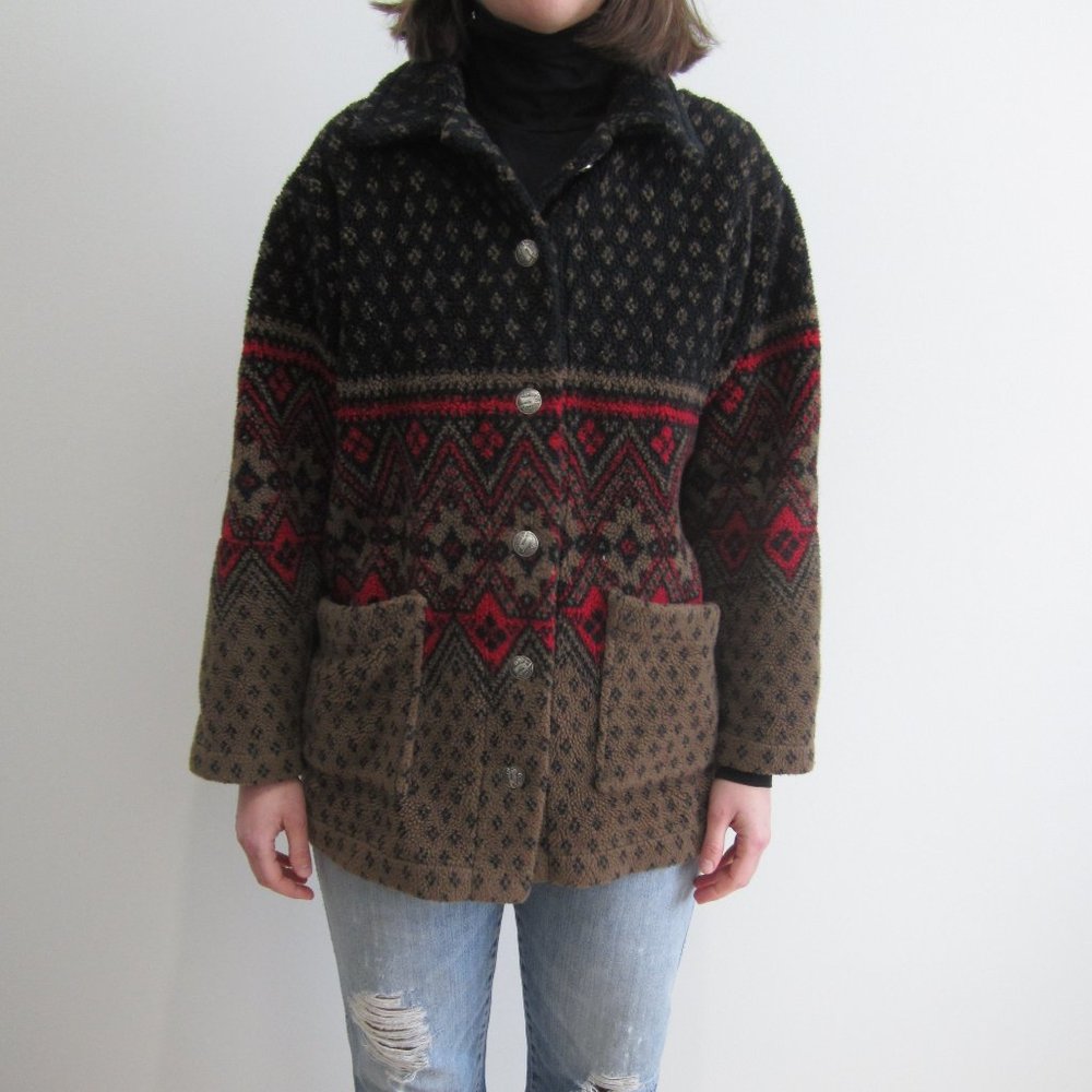 Vintage 90s fleece jacket